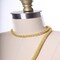 1 Yard 0.27 Inch Gold Silky Spanish Satin Rope Cord Trim for Curtains Pillows and Decor